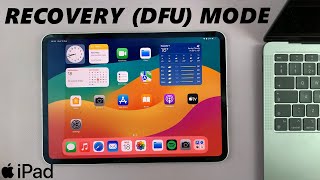 How To Put iPad In Recovery Mode  DFU Mode [upl. by Krigsman]