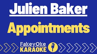 Julien Baker  Appointments Karaoke [upl. by Eltsyrc]