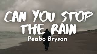 Can You Stop The Rain Lyrics By Peabo Bryson [upl. by Oecile]