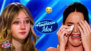 American Idol Week 4 Auditions  Most Emotional Episode Yet 😢🎤 [upl. by Relyhcs]