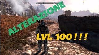 SKYRIM ALTERAZIONE AL 100 FACILMENTE [upl. by Laughton]