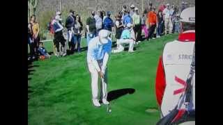 Steve Stricker  Pitching Action Regular Speed and SlowMotion [upl. by Adnawad810]