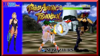 Battle Arena Toshiden Remix Jogo Completo 355 Sega Saturn [upl. by Lovett637]