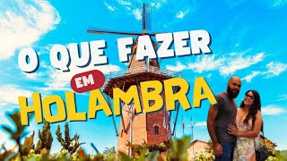 O QUE FAZER em HOLAMBRA a CIDADE DAS FLORES [upl. by Lebatsirc]