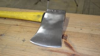 Axe Maintenance sharpening and polishing [upl. by Flieger]