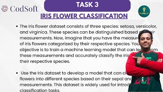 IRIS FLOWER CLASSIFICATION PROJECT BASED ON DATA SCIENCE  CODSOFT DATA SCIENCE INTERNSHIP TASK 3 [upl. by Gardie]