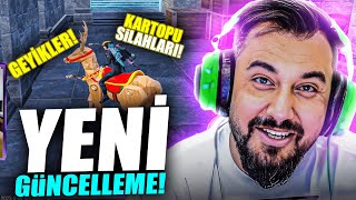 YENİ GÜNCELLEME VE OYUN MODU GEYİKLER VE KARTOPU SİLAHLARI  PUBG MOBILE [upl. by Yeznil]