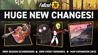 HUGE NEW CHANGES coming to Fallout 76 [upl. by Sybyl]