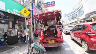 Silom Road Charoen Krung Road Rama III Road Bangkok Thailand [upl. by Irita389]