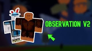 How to get Observation V2Ken Haki V2 in Blox Fruits All Fruits Location [upl. by Iline]