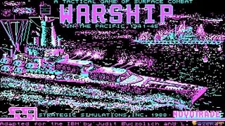 Warship gameplay PC Game 1986 [upl. by Rubinstein197]