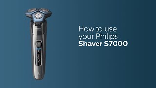 How to use Philips Shaver S7000 [upl. by Lorilee469]