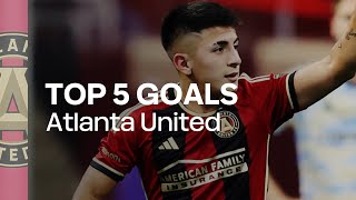 Atlanta United Top 5 Goals of 2023 [upl. by Anialeh]