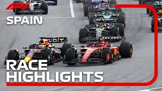 Race Highlights  2023 Spanish Grand Prix [upl. by Ennovaj]