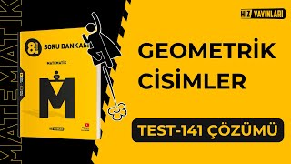 Hız Yayınları 8Sınıf LGS Matematik  Test141 Soru Çözümleri Geometrik Cisimler [upl. by Elmer]