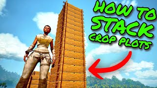 How To Stack Crop Plots in Ark Survival Ascended [upl. by Erlina]