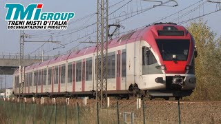 L’ETR170 di “PROVINCIA AUTONOMA TRENTINO” in transito fra Crevalcore e San Giovanni in Persiceto [upl. by Aehsila]