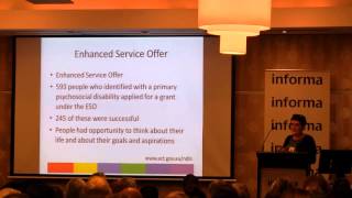 Wendy Kipling ACT NDIS Taskforce  Integrating Mental Health into the NDIS Conference [upl. by Ardnusal672]