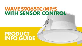 LED DOWNLIGHTS – product info guide WAVE S9065TCMPS [upl. by Maddox]