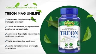 Treon Mag Treonato de Magnésio Unilife  Energia do Corpo [upl. by Brittany]