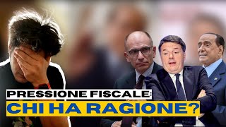 PRESSIONE FISCALE chi ha ragione [upl. by Asilec]