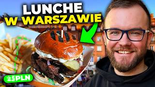 LUNCHE w WARSZAWIE 2024 smaczne i tanie jedzenie jak w 2020 Warszawa  GASTRO VLOG 655 [upl. by Sewellyn]