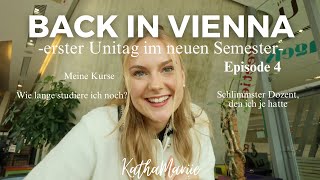 Erster Unitag im neuen Semester I BWL Studium WU Wien meine KurseI KathaMariie [upl. by Jone]