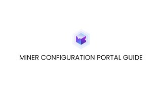 MetaBlox Miner Configuration Portal Guide [upl. by Lev]