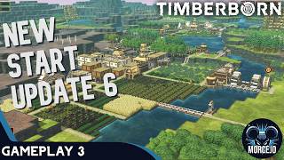 Timberborn  The second settlement  Gameplay 3 No commentary [upl. by Baxter]