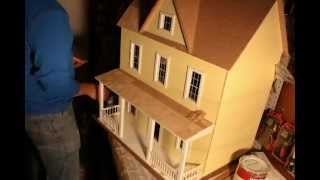 Making a dollhouse  timelapse [upl. by Hgielar]