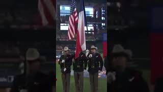 Ingrid Andress National Anthem Sucks Omg Homerun derby 2024 baseball homerun ingridandress fyp [upl. by Brantley32]