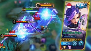 TOP GLOBAL BENEDETTA  BENEDETTA EXP LANE  BENEDETTA GAMEPLAY MOBILE LEGENDS [upl. by Eixor]