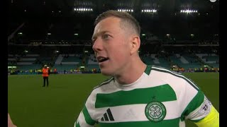 Callum McGregor Post Match Interview Celtic vs Bratislava 51 [upl. by Denny]