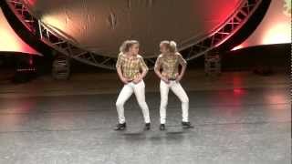 Morgan and Madison Mallum  Traditional Clogging Duet [upl. by Dearr]