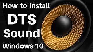 🔊DTS Sound For Windows 10  DTSX Ultra  DTS Sound Unbound Official App For Free Windows 10 [upl. by Dohsar]