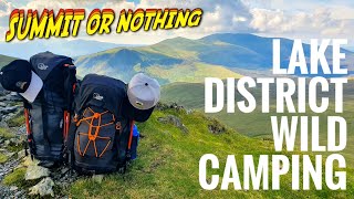 BLENCATHRA  EPIC MOUNTAIN ADVENTURE Hiking amp Wild Camping in Lake District UK [upl. by Ingmar725]