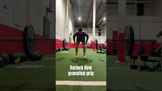 Barbell Row Demo workout back [upl. by Tenay]