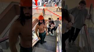 Workman Escalator Prank [upl. by Obelia]