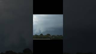 Massive THUNDERCLOUDS Spotted Over Montreal shorts weather sky thunderstorm tornado extreme [upl. by Jair]