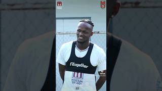 First Training  Victor Mansaray [upl. by Oinotnas]