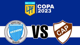 Godoy Cruz 1561 Platense en vivo Copa Liga Profesional Argentina [upl. by Hardunn]