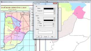 Gis Phần 2  Tạo Vùng  Ranh Giới [upl. by Benedetto]