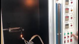 PA66 GF30 FR Flame Retardant Test Video [upl. by Nerrag]