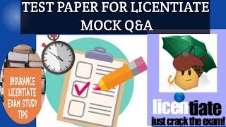 How to prepare for Licentiate exam II How I cleared exam in first attempt II sample question [upl. by Kennet]