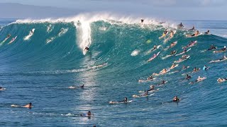 PIPELINE GOES OFF ON OPENING DAY OF THE SEASON [upl. by Hoyt728]