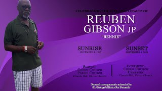 Celebrating the Life amp Legacy of Reuben Gibson JP Bennie [upl. by Islaen]