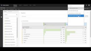 Date Comparisons in Analysis Workspace  Adobe Analytics [upl. by Solakcin]