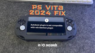 PS Vita  Autoboot plugin is not compatible with vdb daemon plugin  Easy Fix 2024 [upl. by Ytirahc47]