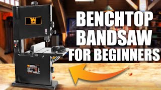 A Bandsaw for Beginner Woodworkers  Wen Benchtop Bandsaw Review [upl. by Gudren]