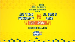 Chettinad Vidyashram vs St Bedes AIHSS Junior Super Kings 202324 [upl. by Chappelka116]